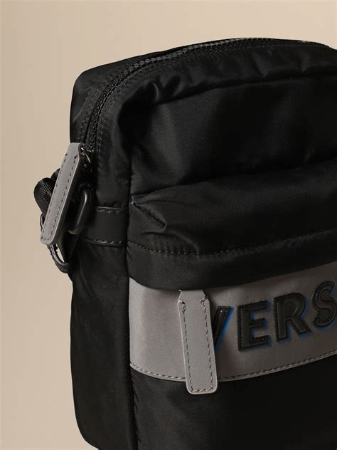 versace men's shoulder bag